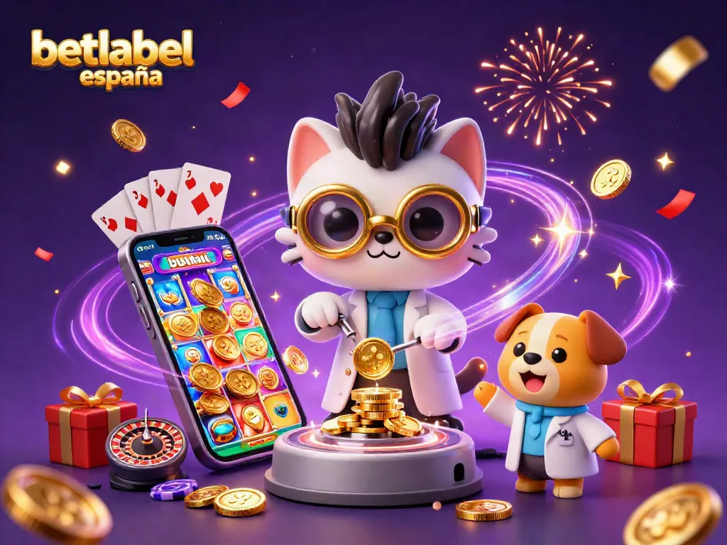 Experience thrilling gameplay at betlabel españa with vibrant slots and energetic casino elements.
